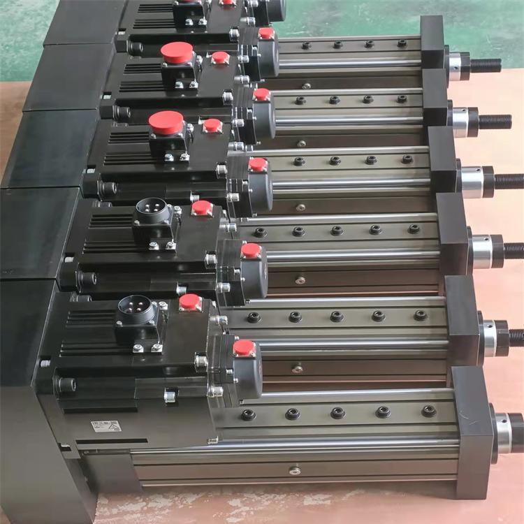 精密折返式伺服電動(dòng)缸，工業(yè)級(jí)長(zhǎng)行程，速度位置可調(diào)